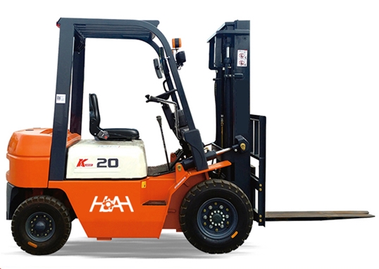 2 ton fuel forklift